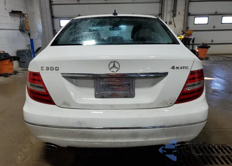 2013 Mercedes-Benz C 300 4Matic from USA, damaged, VIN WDDGF8AB6DG080872